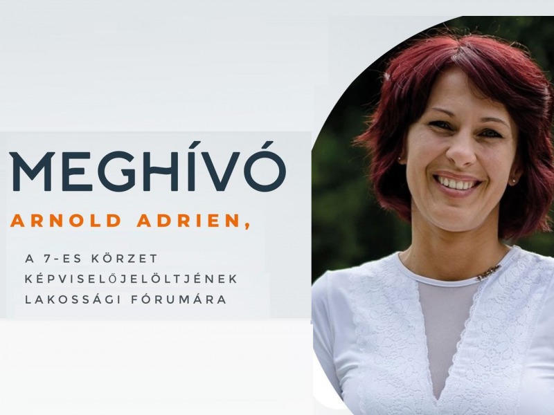 Lakossági fórumot tart Arnold Adrien – A Fidesz-KDNP jelöltje kérdőívekkel is kikérte a körzet lakóinak véleményét
