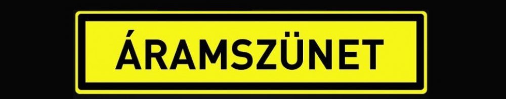 Áramszünet várható