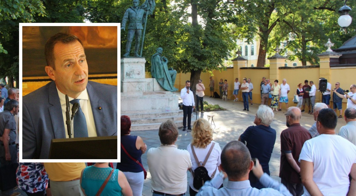 Filvig Géza frappáns, kimerítő válasza az ellenzéki tüntetés követeléseire