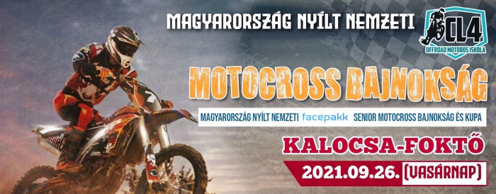 Motocross Országos Bajnokság lesz Foktőn – A hónap utolsó vasárnapján tartandó fordulóra nem kell oltási igazolvány