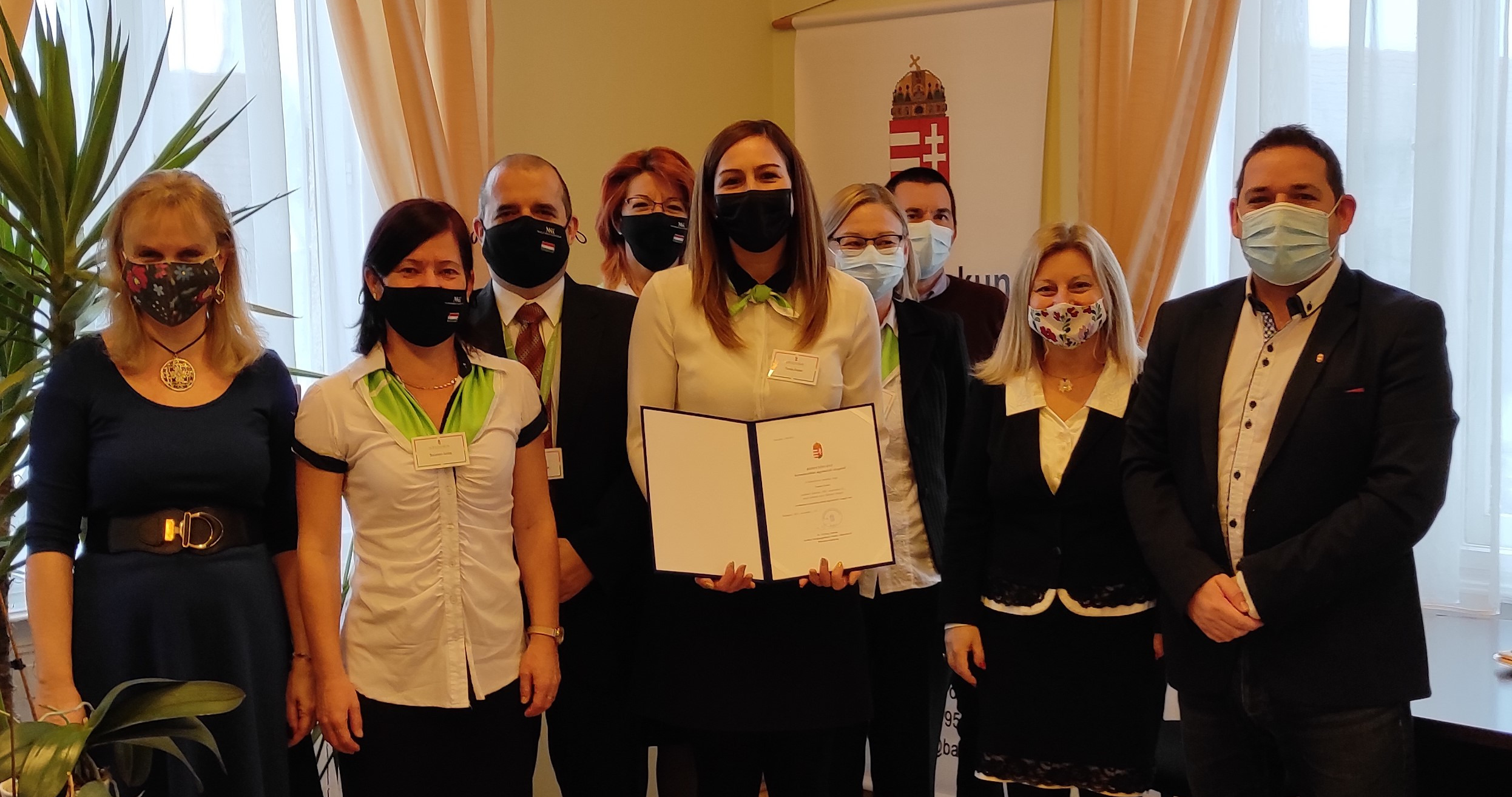 Kormányablak ügyintézői bizonyítvány-átadó ünnepség a Kalocsai Járási Hivatalban