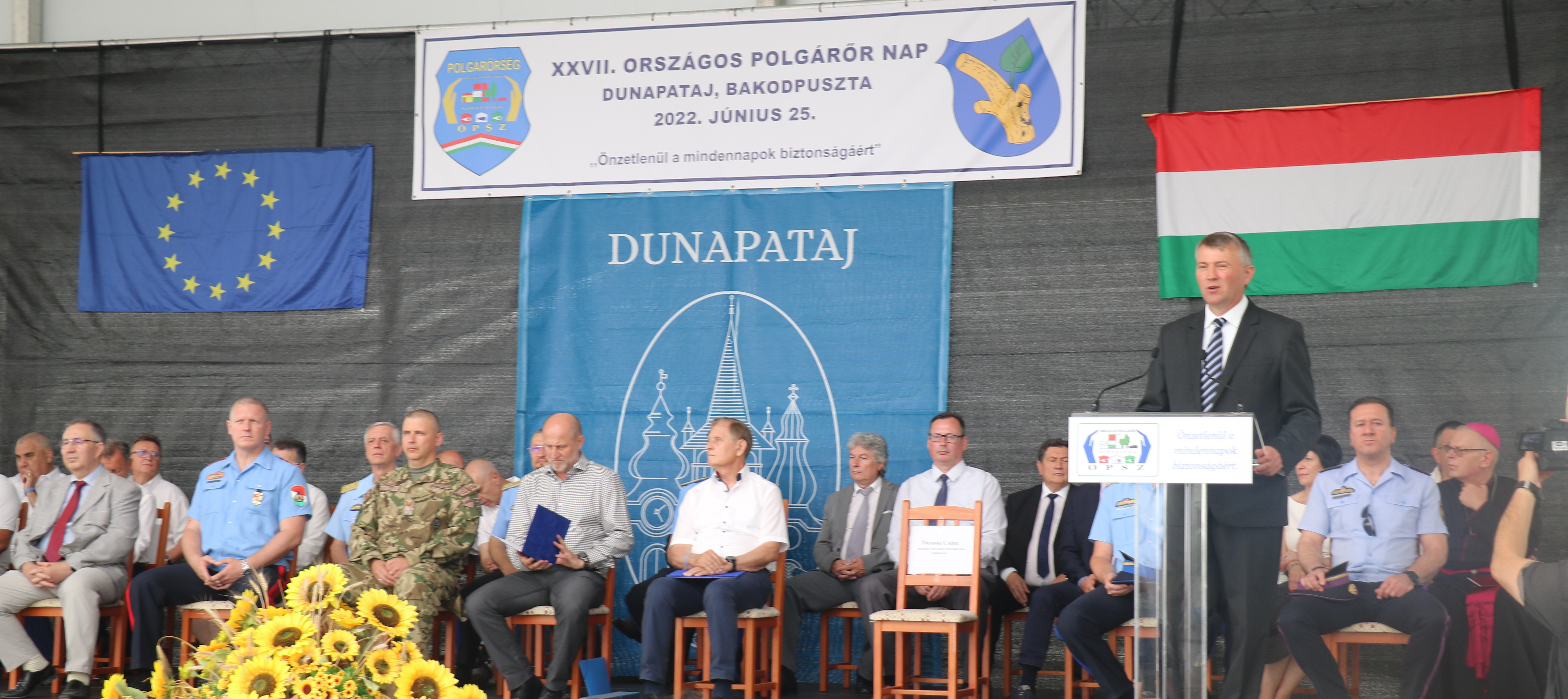 Országos Polgárőr Napot tartottak Dunapataj-Bakodpusztán – A rendvédelem színe-java részt vett a nagyrendezvényen
