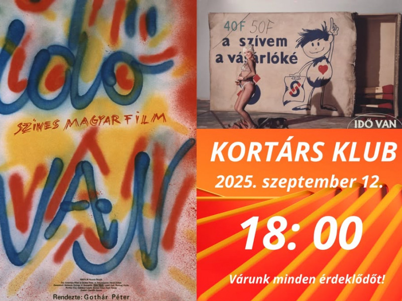Gothár Péter kultikus filmje újra vásznon – vetítés a Kortárs Klubban