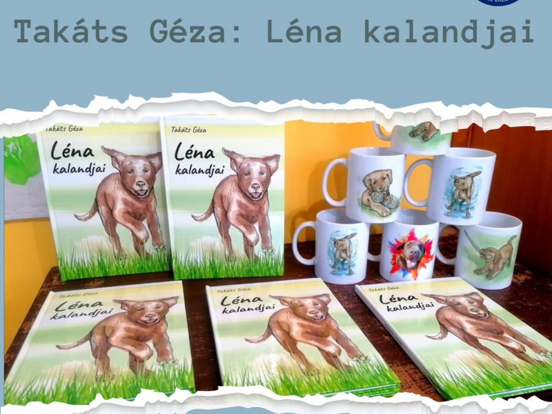 Könyvbemutató Kalocsán: Takáts Géza – Léna kalandjai