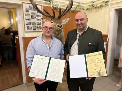 Teltházas Vadászbál Homokmégyen – Szarka Endre és Jagicza Zoltán rangos elismerésben részesült