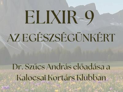 Az egészséges életmódról tart előadást Dr. Szűcs András a Kortárs Klubban