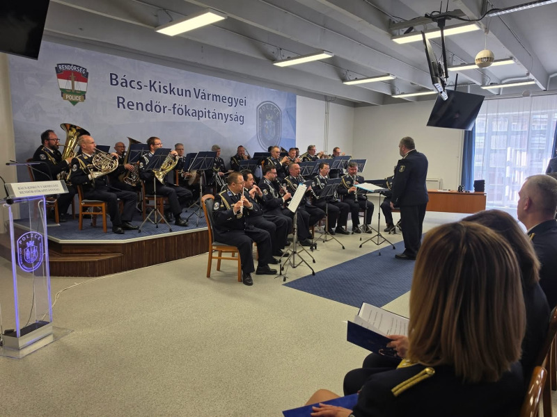 Kalocsai rendőr is elismerést kapott a nemzeti ünnep alkalmából