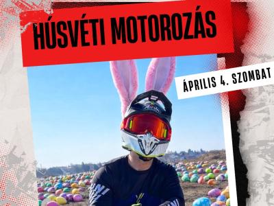 Húsvéti motorozás és családi programok a foktői motocross pályán