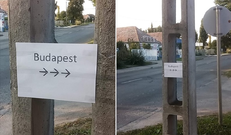 Költséghatékonyság-növelés innovatív útjelző táblák kihelyezésével Kalocsán