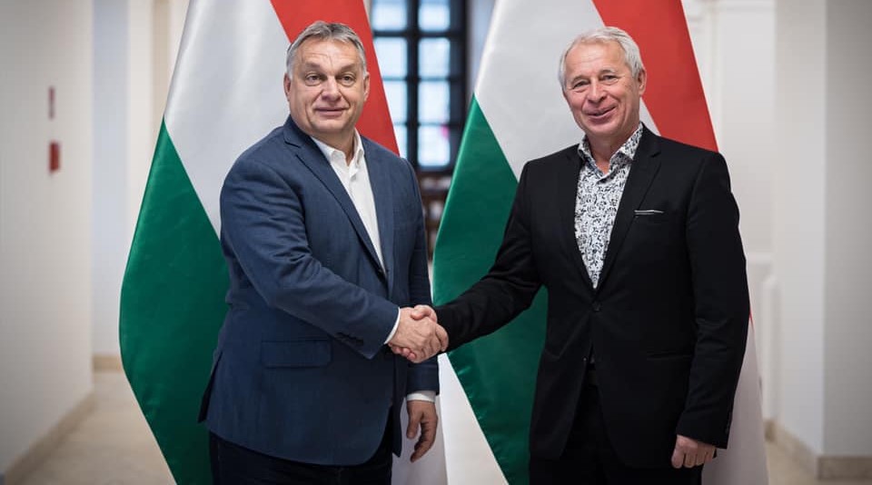 Orbán Viktor fogadta Font Sándort